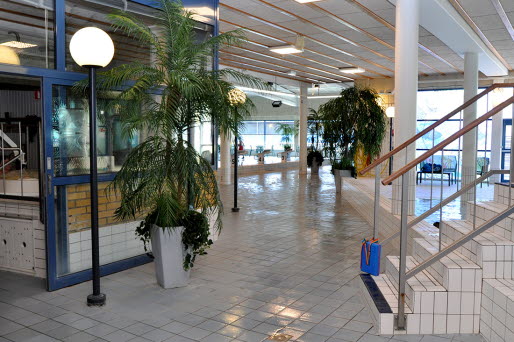 Simhallen - interiör.