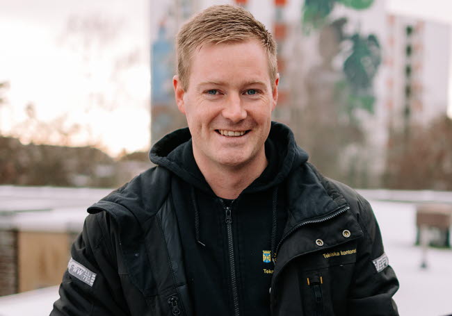 Daniel Lindblad, porträtt.