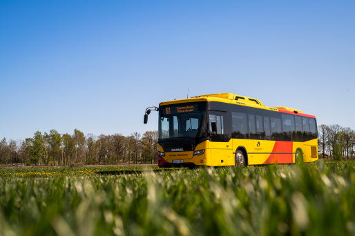 Buss från Kalmar länstrafik.