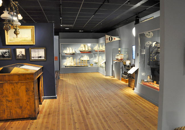 Sjöfartsmuseet interiör