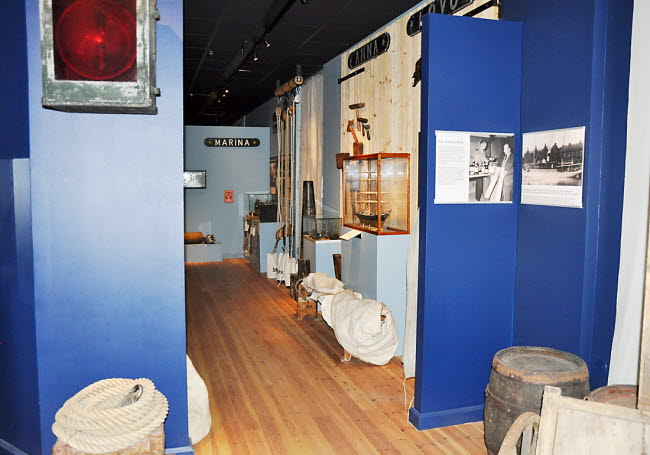 Sjöfartsmuseet interiör