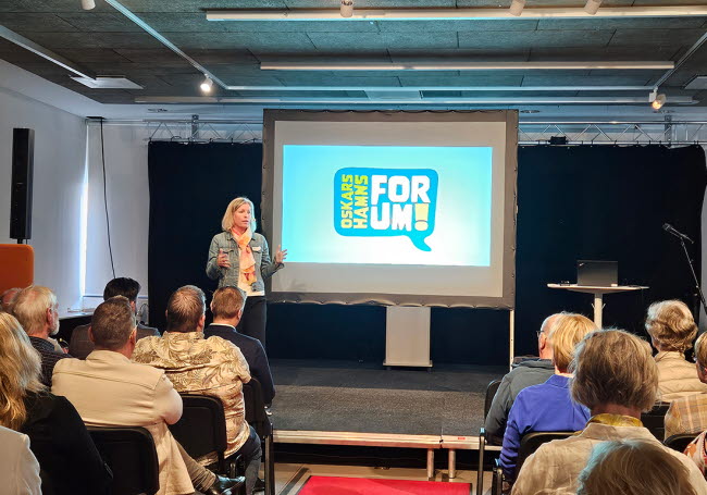 Jenny Rees presenterar mervärdessatsningen Föreningslyftet.